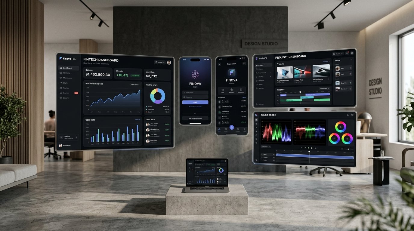Finova Pro Fintech interface system
