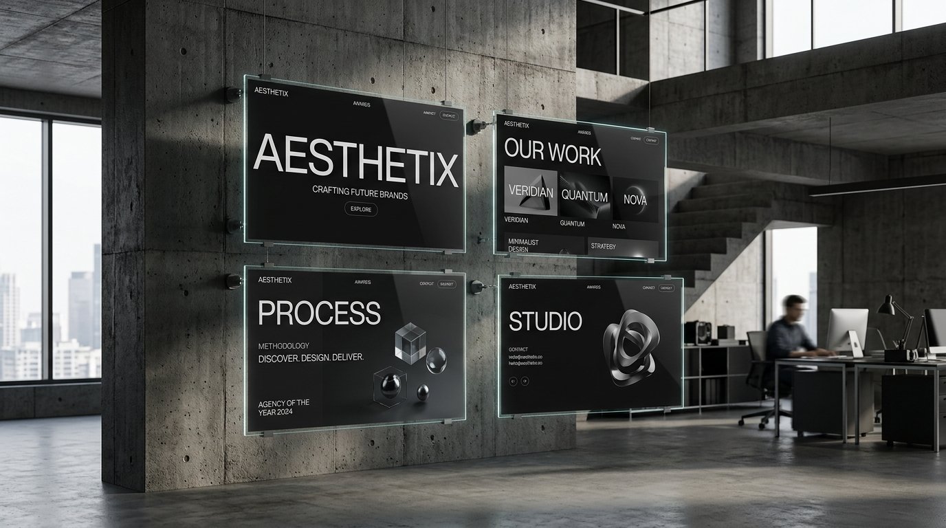 Aesthetix Architecture digital platform showcase